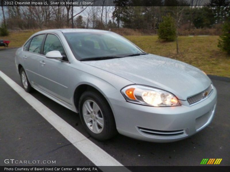 Silver Ice Metallic / Ebony 2012 Chevrolet Impala LS