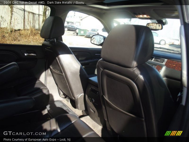 Dark Slate Metallic / Ebony 2008 GMC Yukon Denali AWD