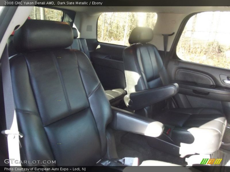 Dark Slate Metallic / Ebony 2008 GMC Yukon Denali AWD