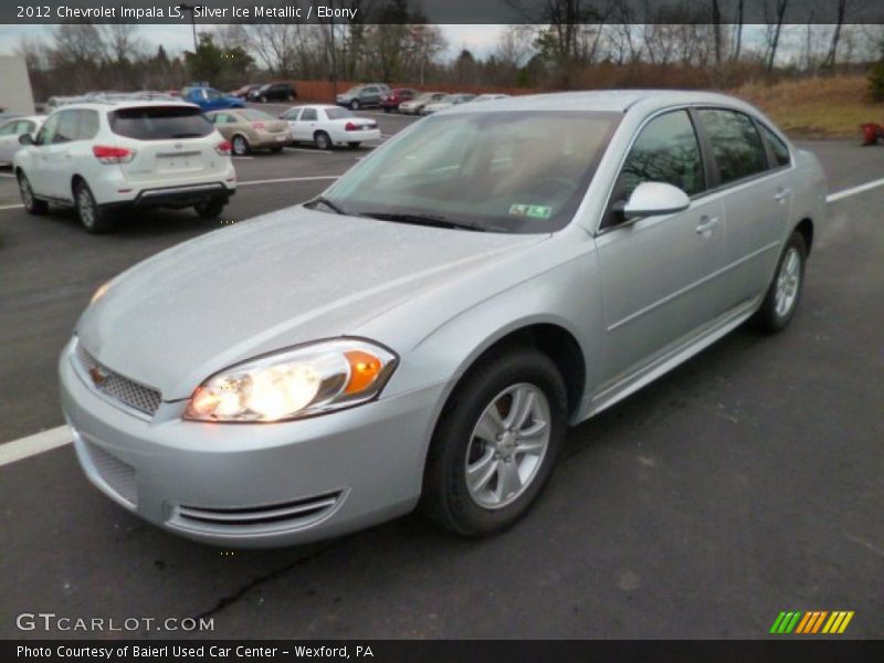 Silver Ice Metallic / Ebony 2012 Chevrolet Impala LS