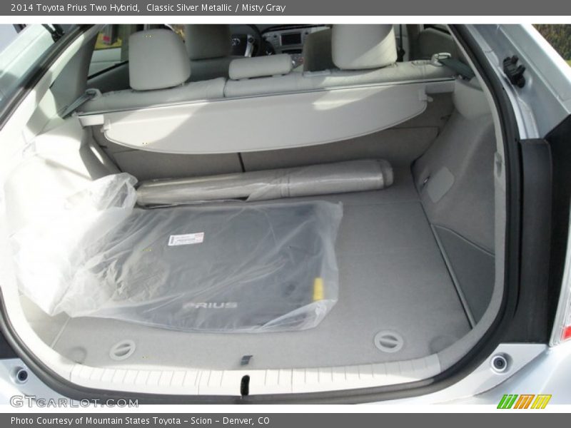 Classic Silver Metallic / Misty Gray 2014 Toyota Prius Two Hybrid