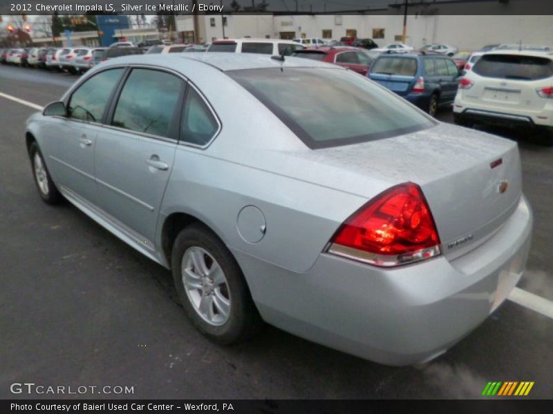 Silver Ice Metallic / Ebony 2012 Chevrolet Impala LS
