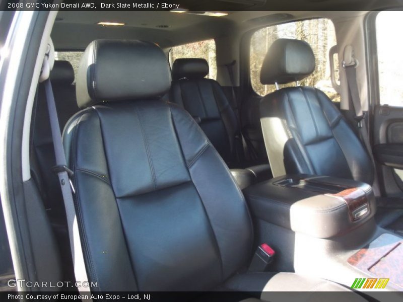 Dark Slate Metallic / Ebony 2008 GMC Yukon Denali AWD