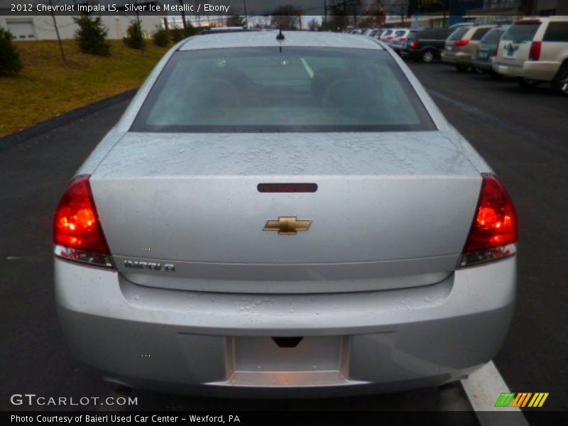 Silver Ice Metallic / Ebony 2012 Chevrolet Impala LS