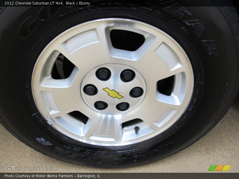 Black / Ebony 2012 Chevrolet Suburban LT 4x4