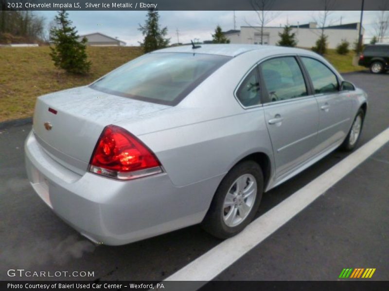 Silver Ice Metallic / Ebony 2012 Chevrolet Impala LS