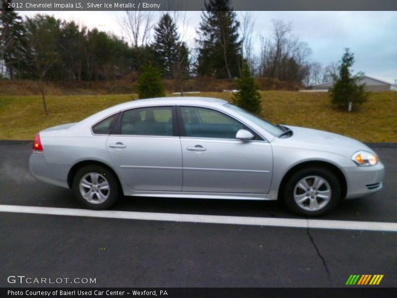 Silver Ice Metallic / Ebony 2012 Chevrolet Impala LS