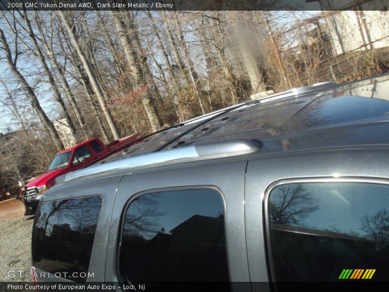 Dark Slate Metallic / Ebony 2008 GMC Yukon Denali AWD