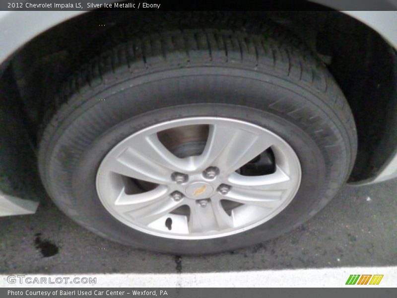 Silver Ice Metallic / Ebony 2012 Chevrolet Impala LS