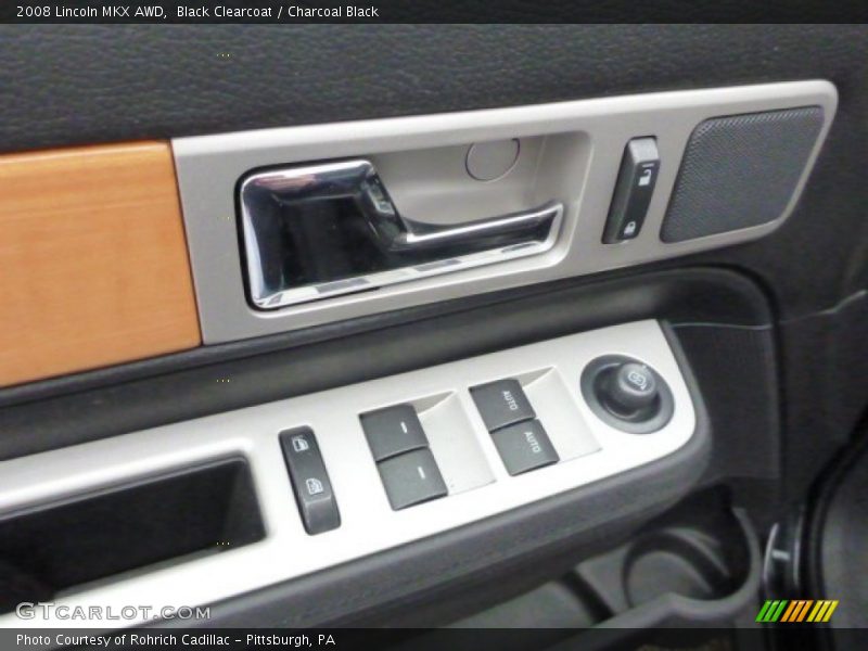 Black Clearcoat / Charcoal Black 2008 Lincoln MKX AWD