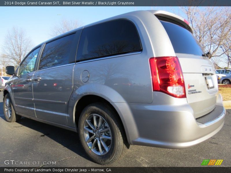 Billet Silver Metallic / Black/Light Graystone 2014 Dodge Grand Caravan SXT