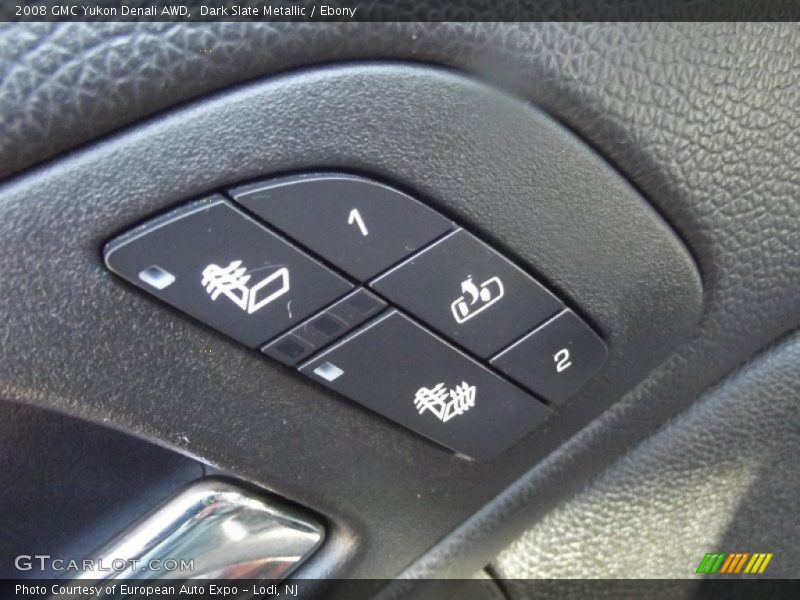 Dark Slate Metallic / Ebony 2008 GMC Yukon Denali AWD