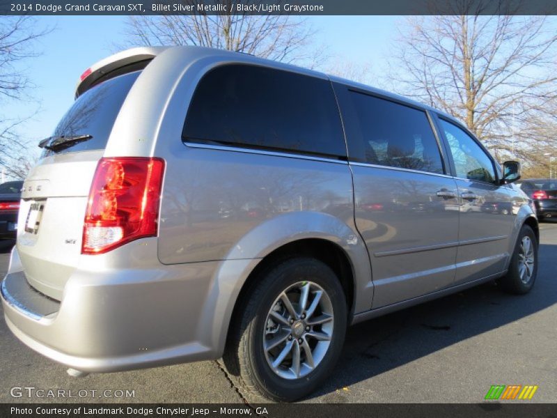 Billet Silver Metallic / Black/Light Graystone 2014 Dodge Grand Caravan SXT