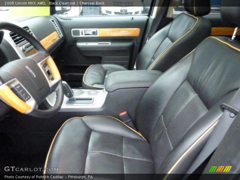 Black Clearcoat / Charcoal Black 2008 Lincoln MKX AWD
