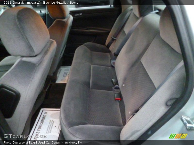 Silver Ice Metallic / Ebony 2012 Chevrolet Impala LS