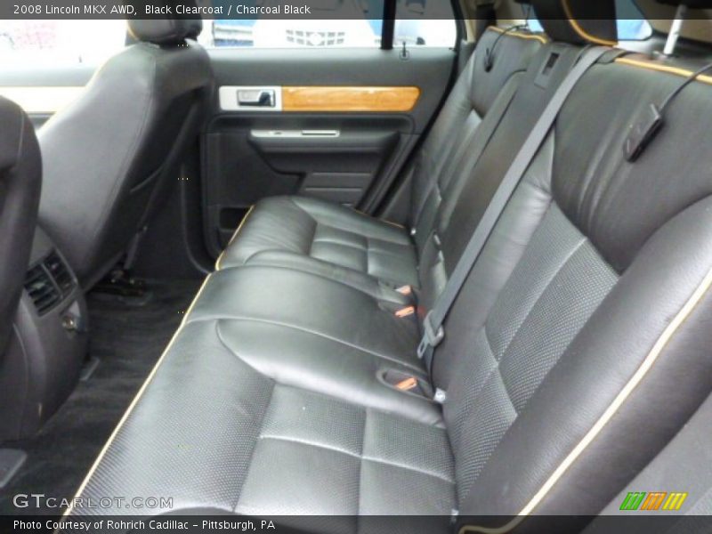 Black Clearcoat / Charcoal Black 2008 Lincoln MKX AWD