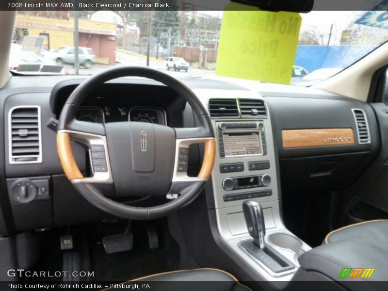 Black Clearcoat / Charcoal Black 2008 Lincoln MKX AWD