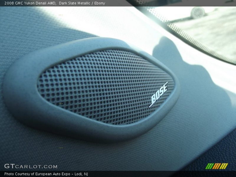 Dark Slate Metallic / Ebony 2008 GMC Yukon Denali AWD