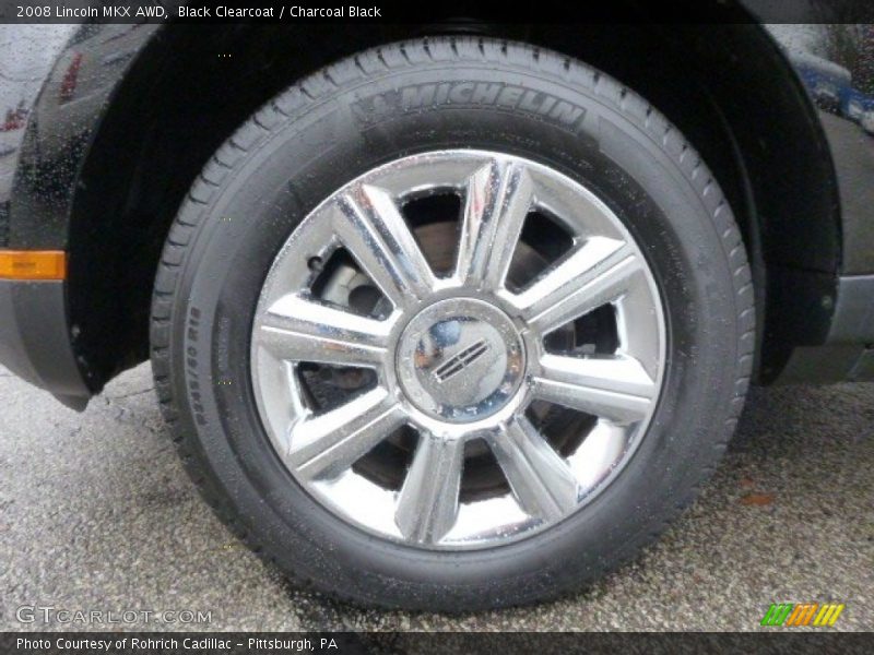 Black Clearcoat / Charcoal Black 2008 Lincoln MKX AWD