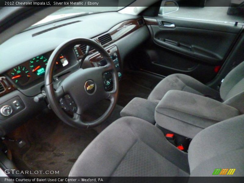 Silver Ice Metallic / Ebony 2012 Chevrolet Impala LS