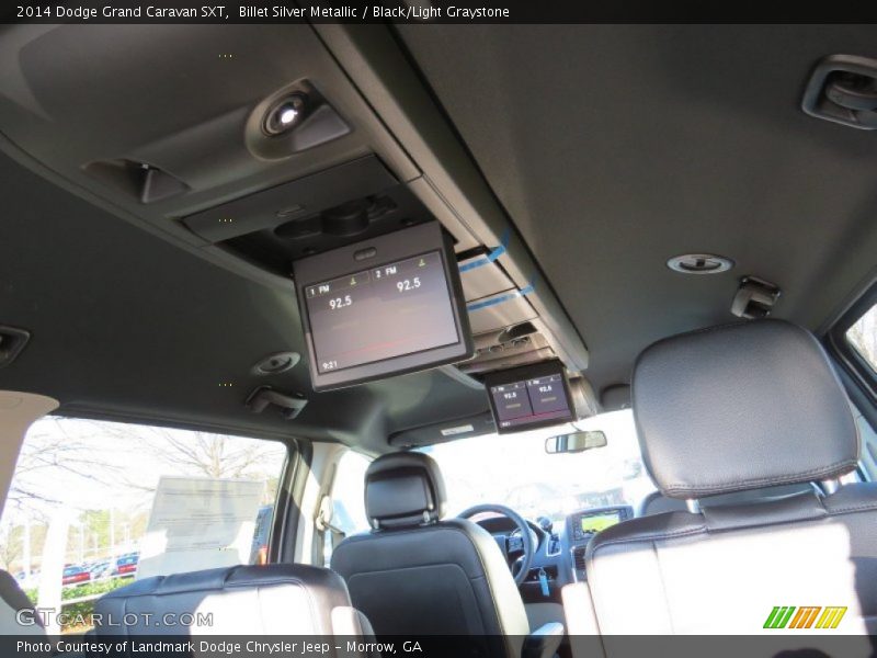 Billet Silver Metallic / Black/Light Graystone 2014 Dodge Grand Caravan SXT