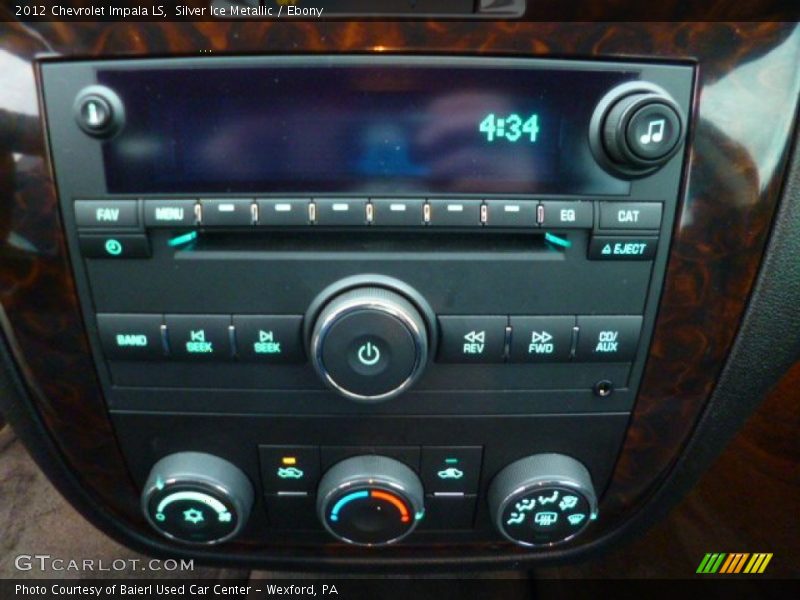 Silver Ice Metallic / Ebony 2012 Chevrolet Impala LS