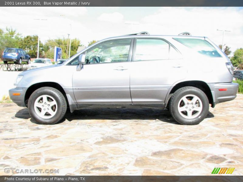 Blue Vapor Metallic / Ivory 2001 Lexus RX 300