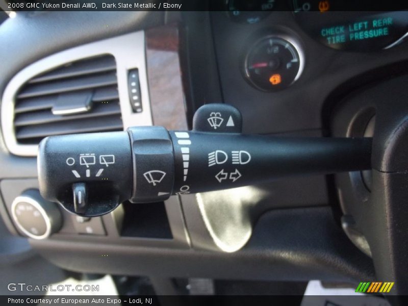 Dark Slate Metallic / Ebony 2008 GMC Yukon Denali AWD