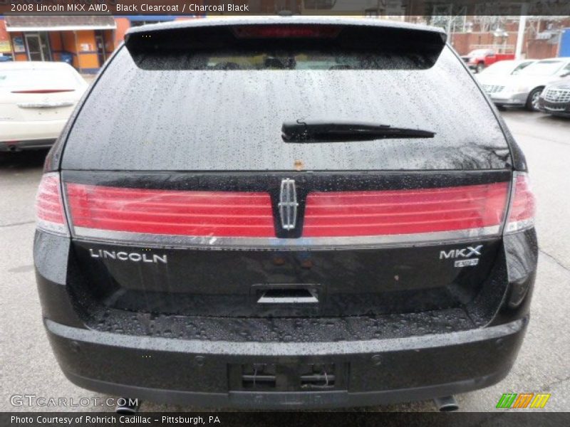 Black Clearcoat / Charcoal Black 2008 Lincoln MKX AWD