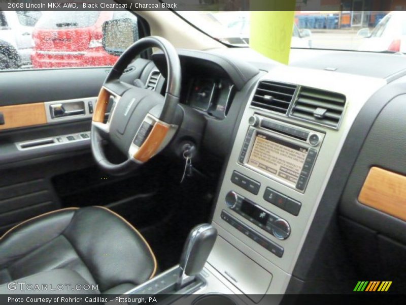 Black Clearcoat / Charcoal Black 2008 Lincoln MKX AWD