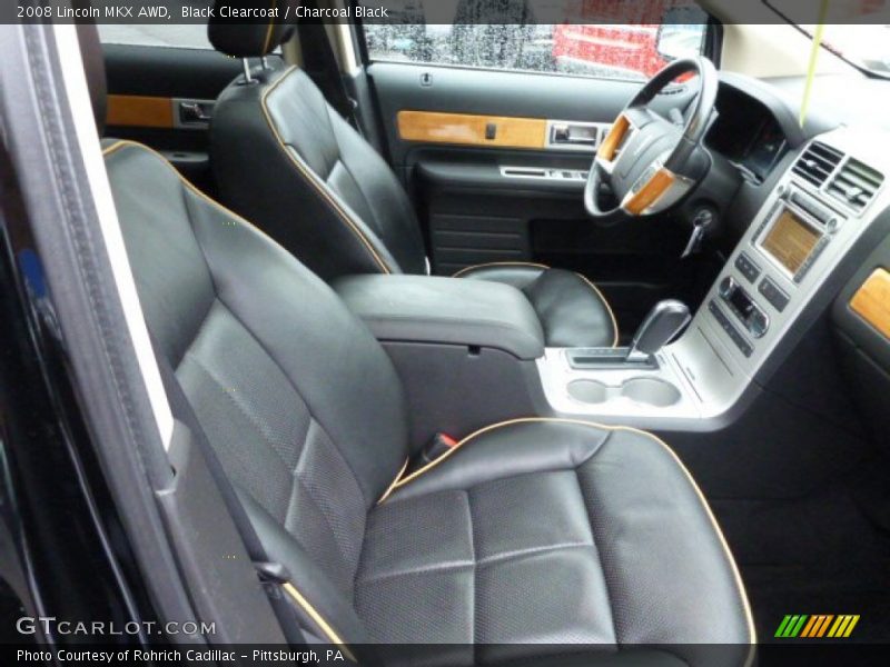 Black Clearcoat / Charcoal Black 2008 Lincoln MKX AWD