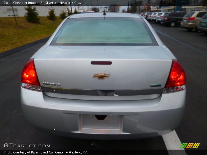 Silver Ice Metallic / Gray 2011 Chevrolet Impala LS