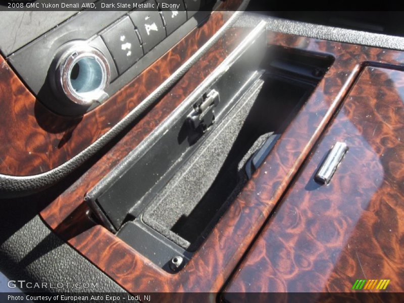 Dark Slate Metallic / Ebony 2008 GMC Yukon Denali AWD