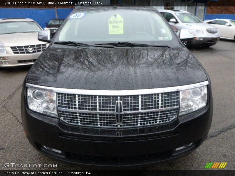 Black Clearcoat / Charcoal Black 2008 Lincoln MKX AWD