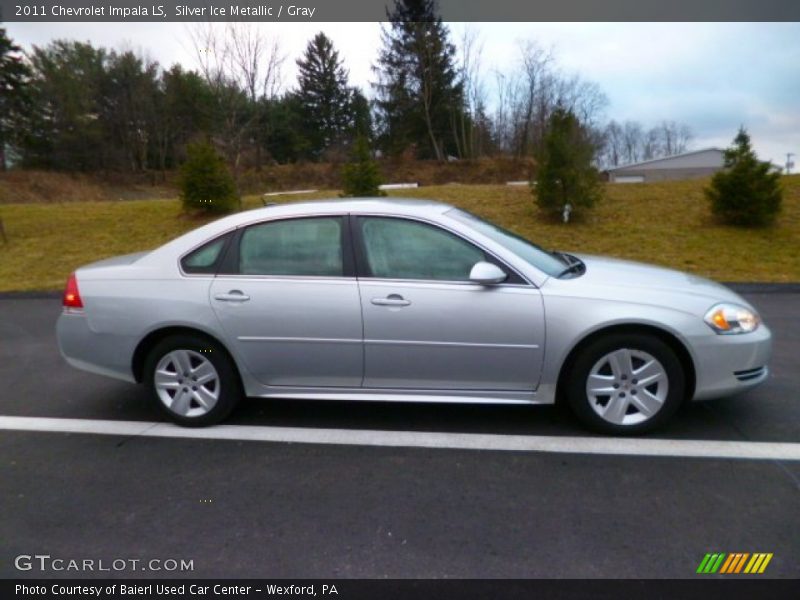 Silver Ice Metallic / Gray 2011 Chevrolet Impala LS
