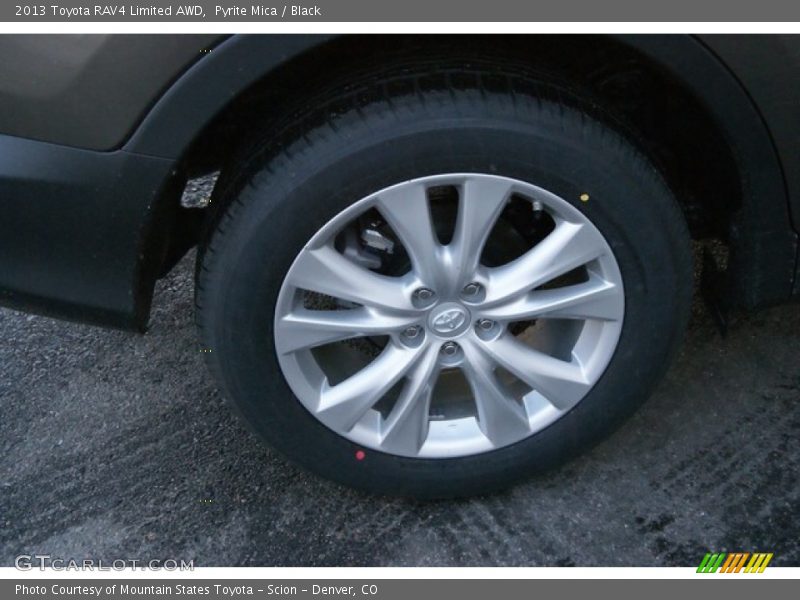Pyrite Mica / Black 2013 Toyota RAV4 Limited AWD