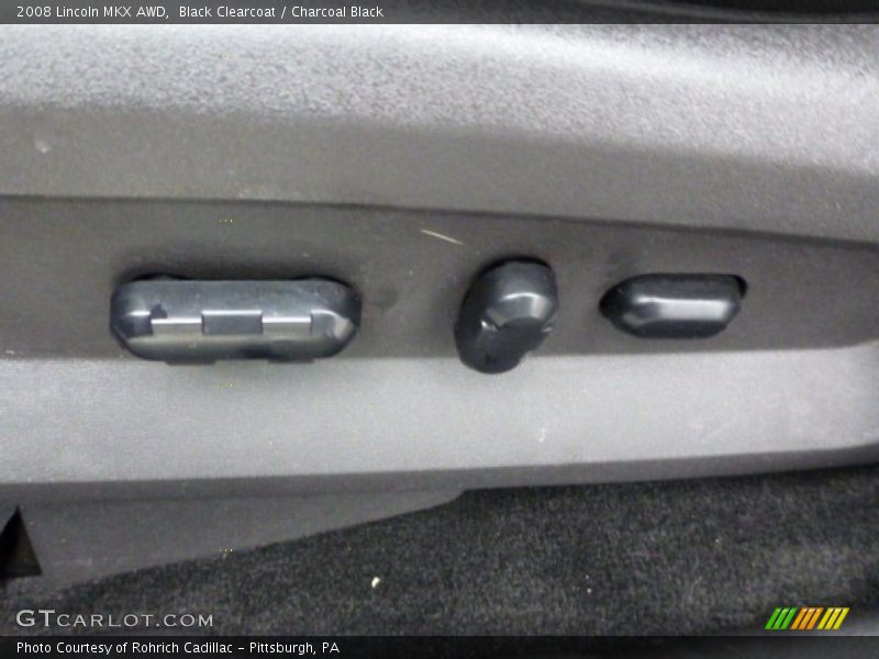 Black Clearcoat / Charcoal Black 2008 Lincoln MKX AWD