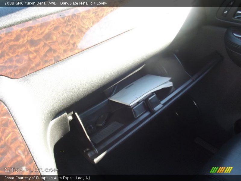Dark Slate Metallic / Ebony 2008 GMC Yukon Denali AWD
