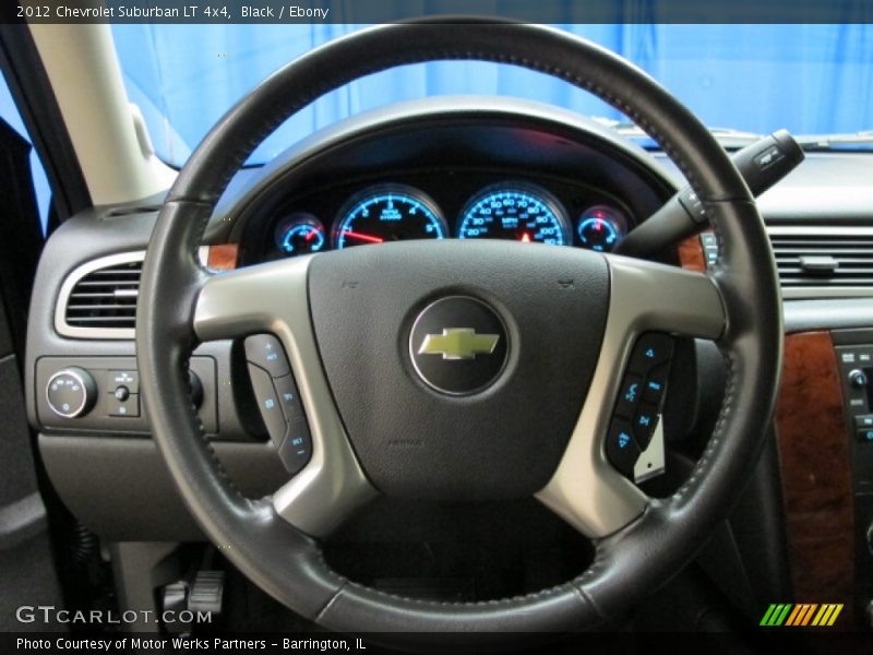 Black / Ebony 2012 Chevrolet Suburban LT 4x4