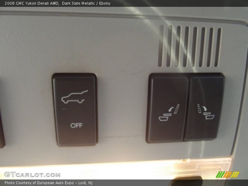 Dark Slate Metallic / Ebony 2008 GMC Yukon Denali AWD