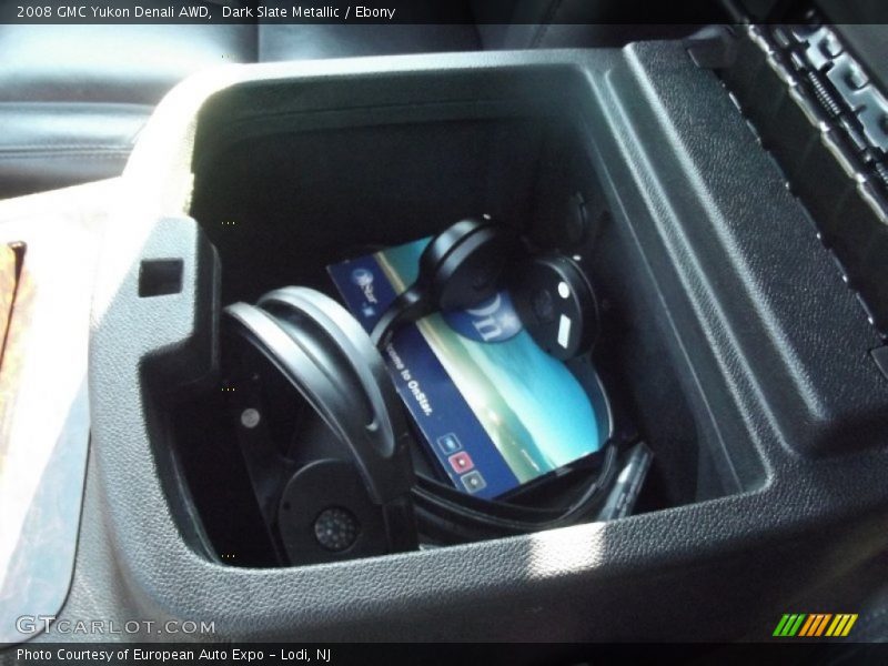 Dark Slate Metallic / Ebony 2008 GMC Yukon Denali AWD