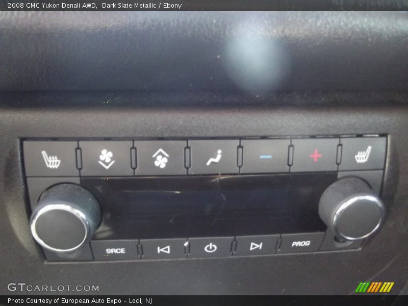 Dark Slate Metallic / Ebony 2008 GMC Yukon Denali AWD