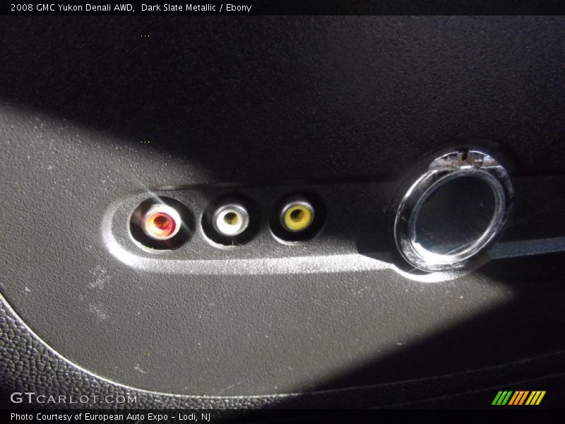 Dark Slate Metallic / Ebony 2008 GMC Yukon Denali AWD