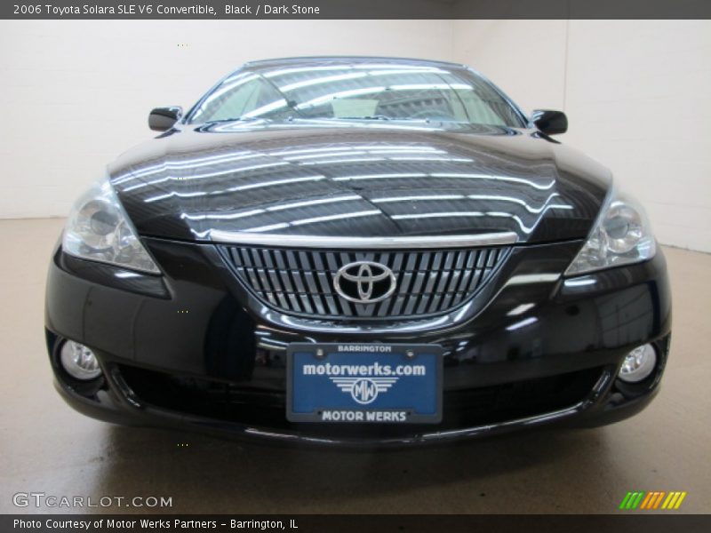 Black / Dark Stone 2006 Toyota Solara SLE V6 Convertible