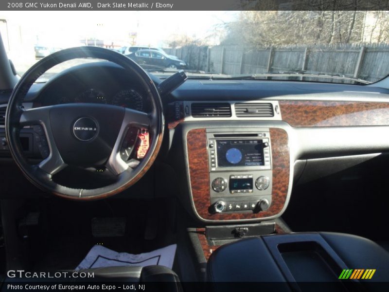 Dark Slate Metallic / Ebony 2008 GMC Yukon Denali AWD