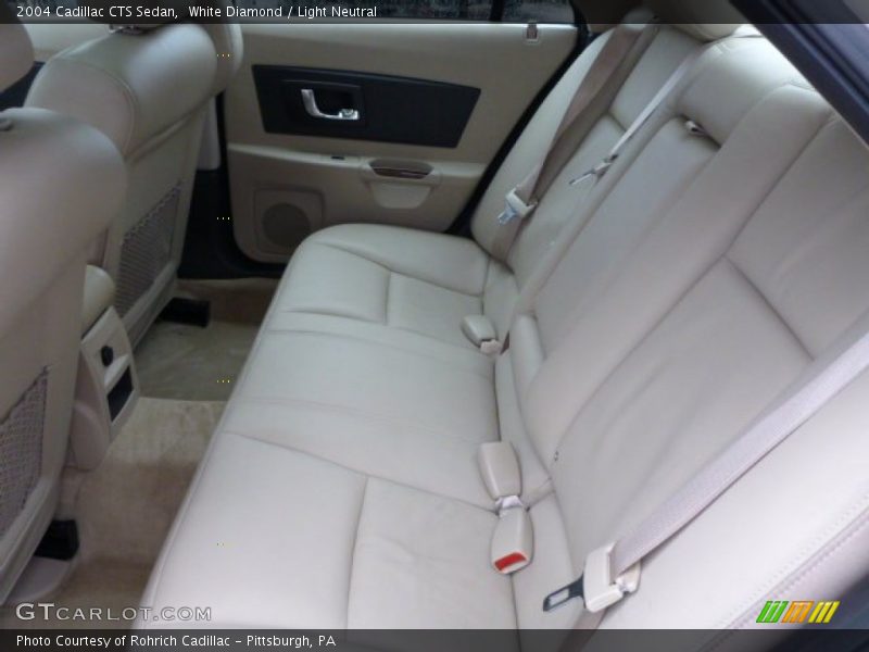 White Diamond / Light Neutral 2004 Cadillac CTS Sedan