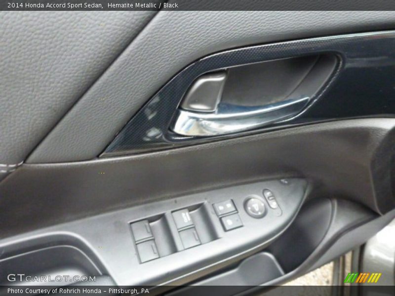 Hematite Metallic / Black 2014 Honda Accord Sport Sedan