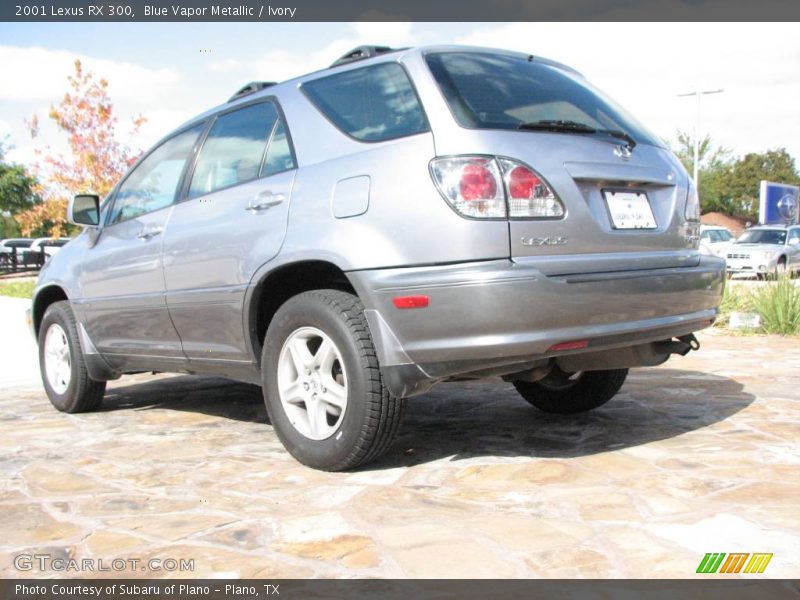 Blue Vapor Metallic / Ivory 2001 Lexus RX 300