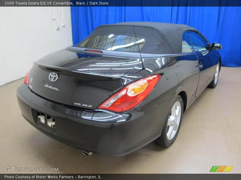 Black / Dark Stone 2006 Toyota Solara SLE V6 Convertible