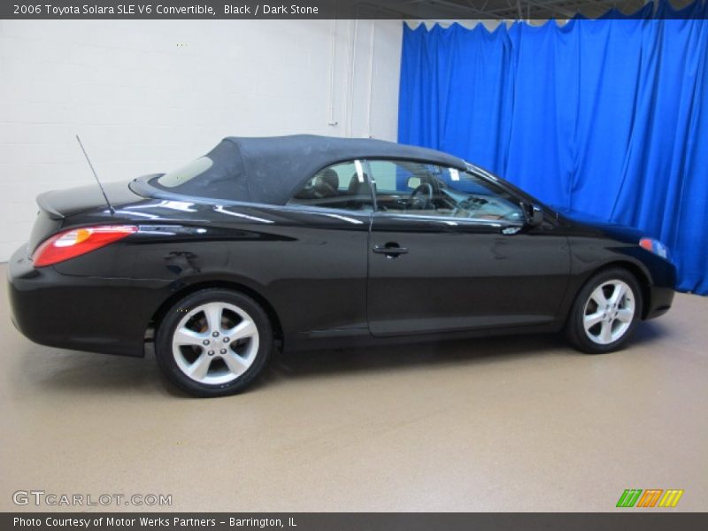 Black / Dark Stone 2006 Toyota Solara SLE V6 Convertible